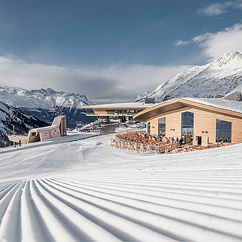 A ski area in the Ötztal.