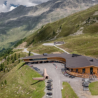 Blick auf das Mountain Motorcycle Museum.