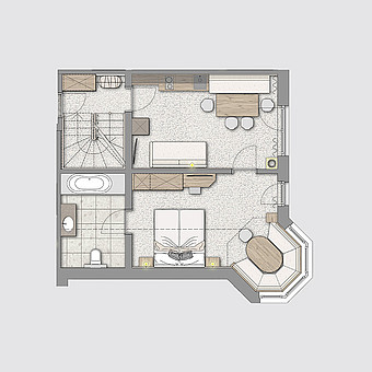 Apartment Grundriss.
